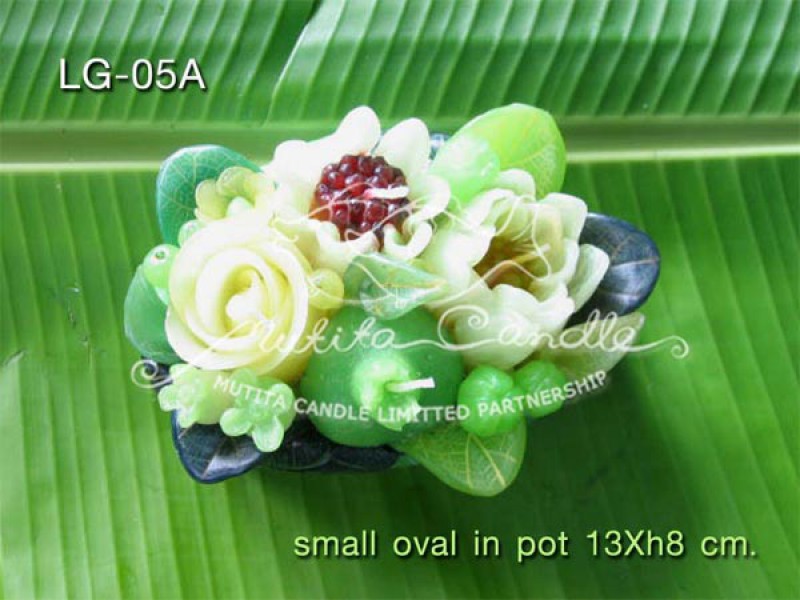เทียนหอม เดชอุดม | GREEN APPLE SET | LG-05A