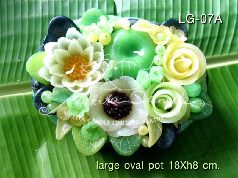 เทียนหอม เดชอุดม | GREEN APPLE SET | LG-07A