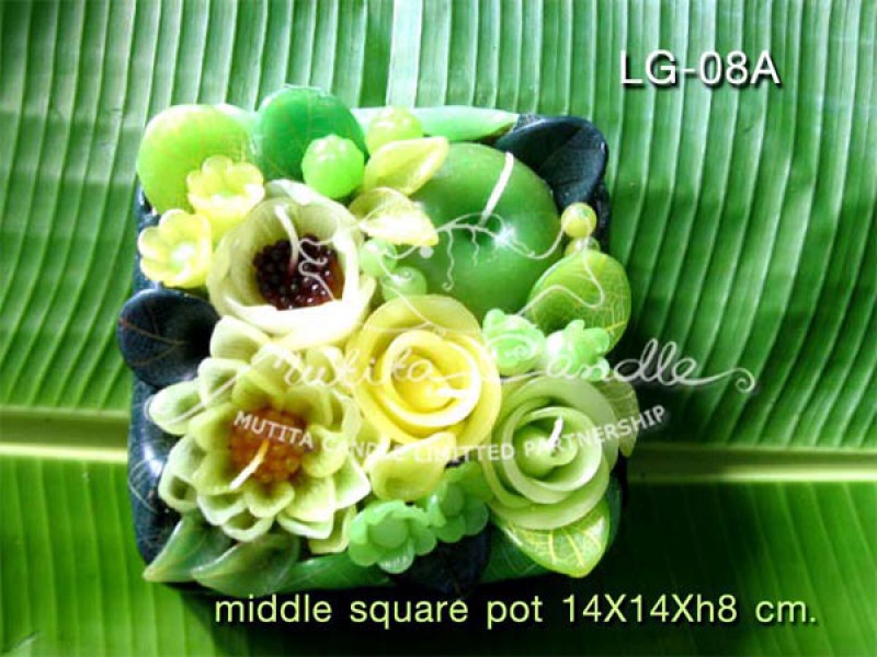 เทียนหอม เดชอุดม | GREEN APPLE SET | LG-08A