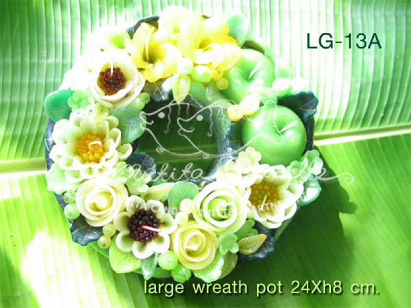 เทียนหอม เดชอุดม | GREEN APPLE SET | LG-13A