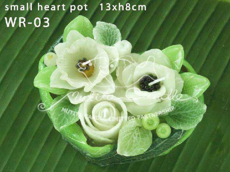 เทียนหอม เดชอุดม | WHITE ROSE SET | WR-03