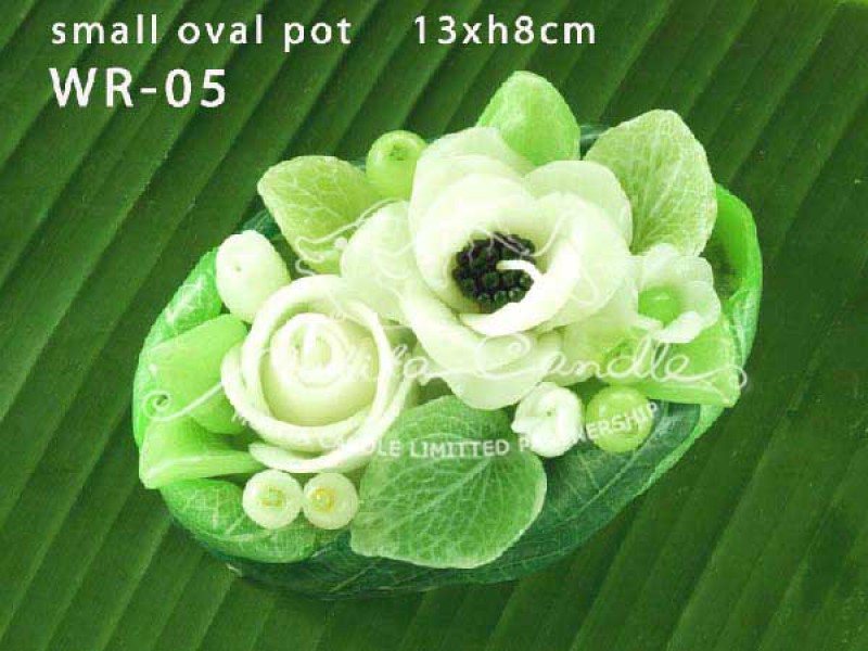 เทียนหอม เดชอุดม | WHITE ROSE SET | WR-05