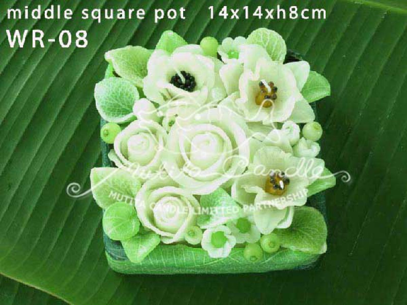 เทียนหอม เดชอุดม | WHITE ROSE SET | WR-08