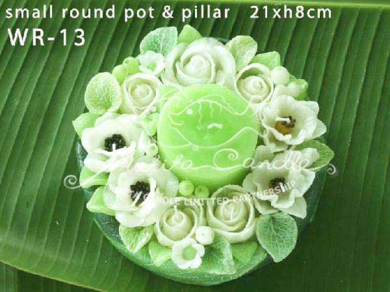 เทียนหอม เดชอุดม | WHITE ROSE SET | WR-13