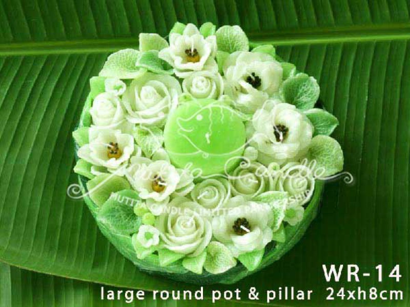 เทียนหอม เดชอุดม | WHITE ROSE SET | WR-14