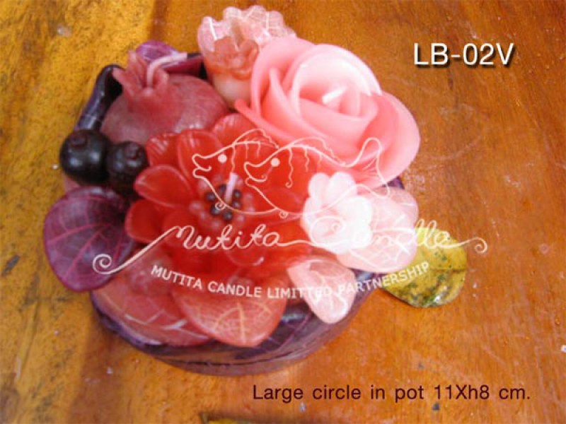 เทียนหอม เดชอุดม | PEACH COLOUR SET | LB-02V