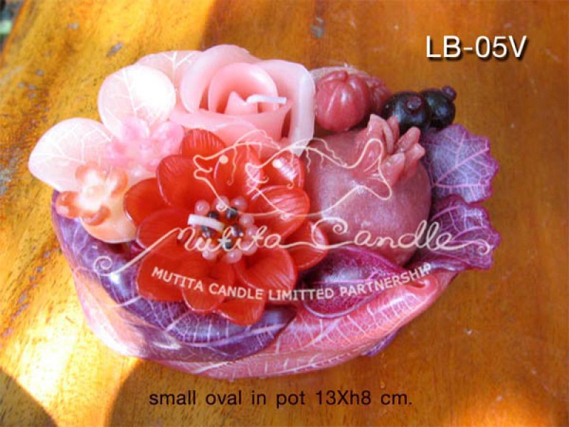 เทียนหอม เดชอุดม | PEACH COLOUR SET | LB-05V