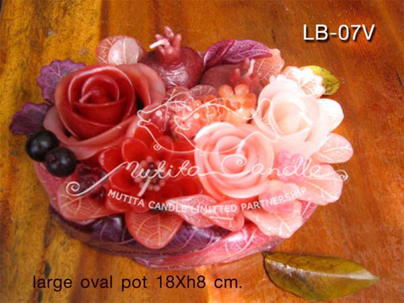 เทียนหอม เดชอุดม | PEACH COLOUR SET | LB-07V