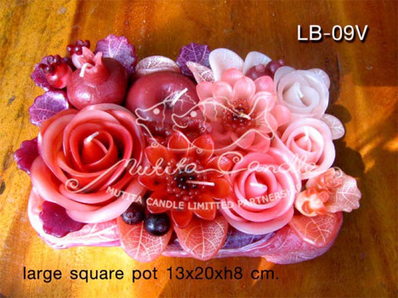 เทียนหอม เดชอุดม | PEACH COLOUR SET | LB-09V