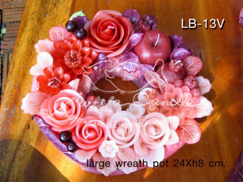 เทียนหอม เดชอุดม | PEACH COLOUR SET | LB-13V