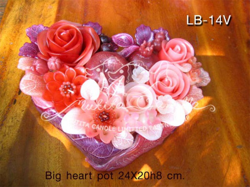 เทียนหอม เดชอุดม | PEACH COLOUR SET | LB-14V