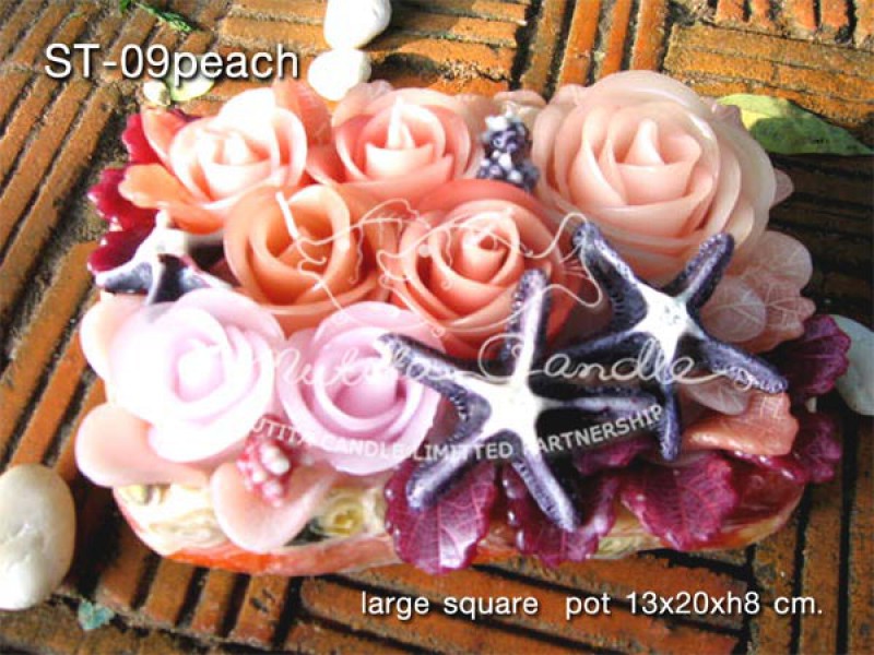 เทียนหอม เดชอุดม |  BROWN OCEAN SET | ST-09 PEACH