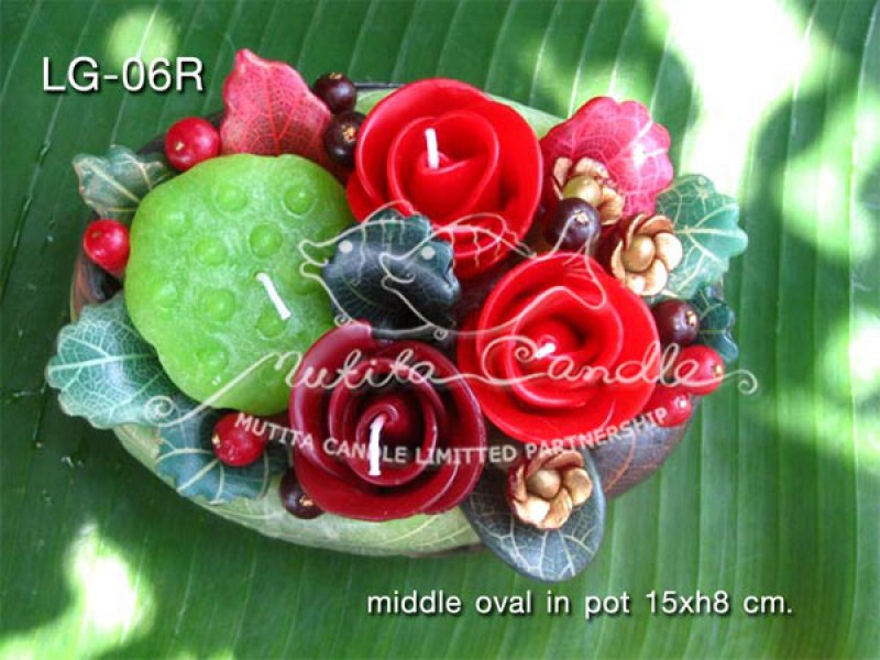 เทียนหอม เดชอุดม | CHRISTMAS COLOUR SET1 | LG-06R