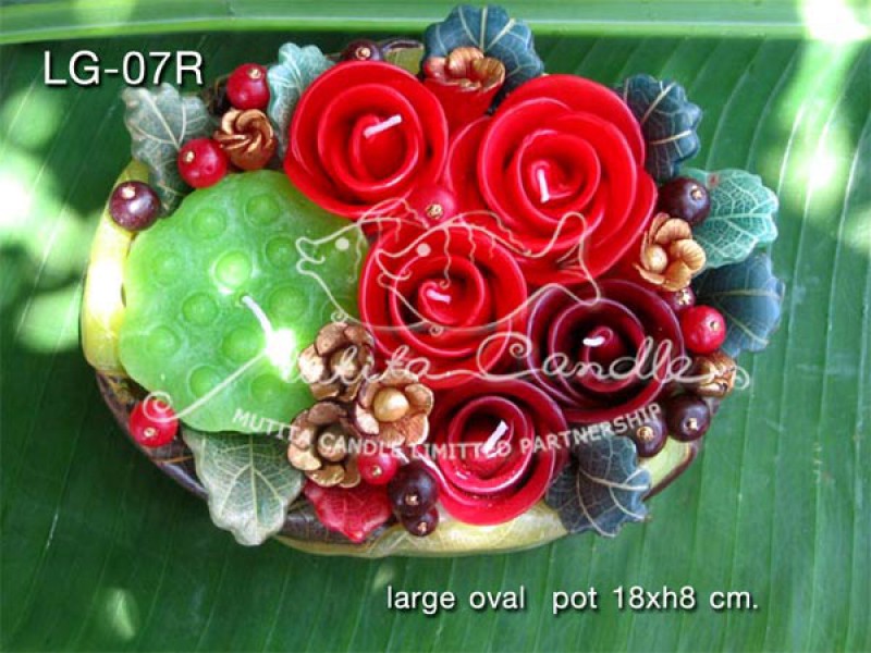 เทียนหอม เดชอุดม | CHRISTMAS COLOUR SET1 | LG-07R