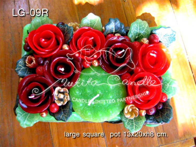 เทียนหอม เดชอุดม | CHRISTMAS COLOUR SET1 | LG-09R