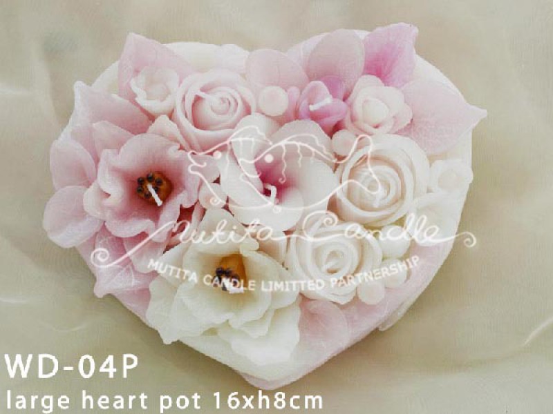 เทียนหอม เดชอุดม |  PINK WEDDING SET | WD-04P