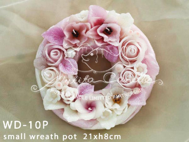 เทียนหอม เดชอุดม |  PINK WEDDING SET | WD-10P
