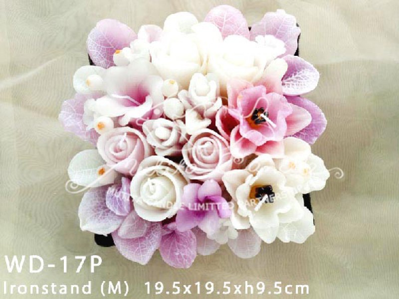เทียนหอม เดชอุดม |  PINK WEDDING SET | WD-17P