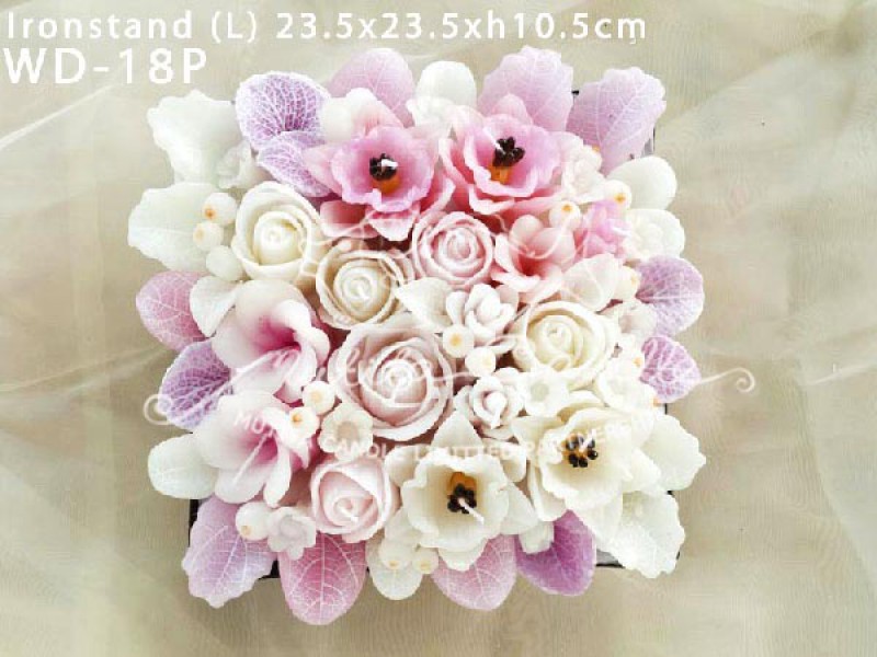 เทียนหอม เดชอุดม |  PINK WEDDING SET | WD-18P