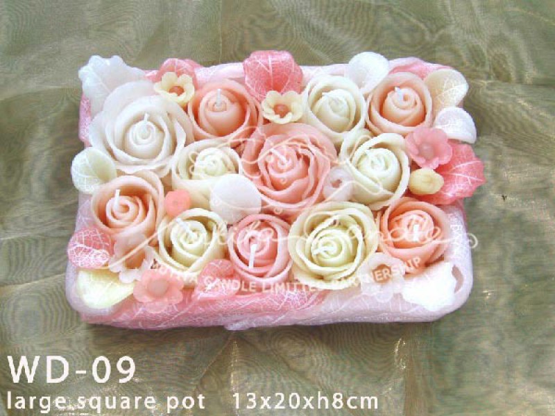 เทียนหอม เดชอุดม |  IVORY WEDDING SET | WD-09