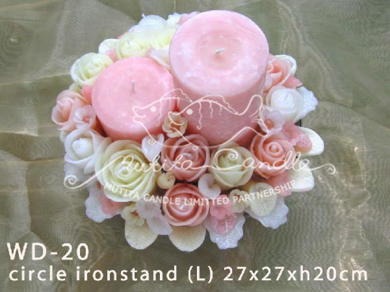 เทียนหอม เดชอุดม |  IVORY WEDDING SET | WD-20