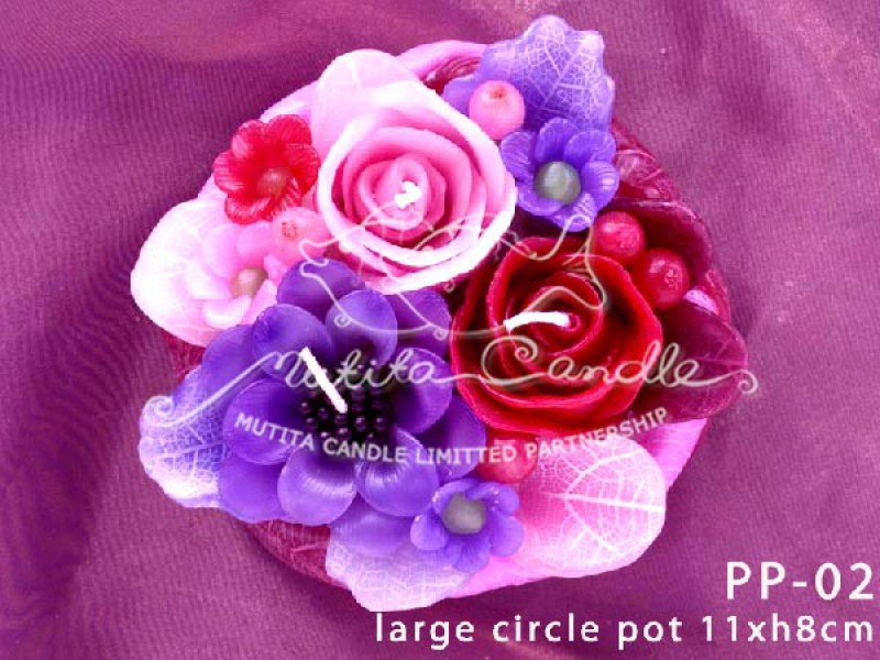 เทียนหอม เดชอุดม | PINK PURPLE | PP-02