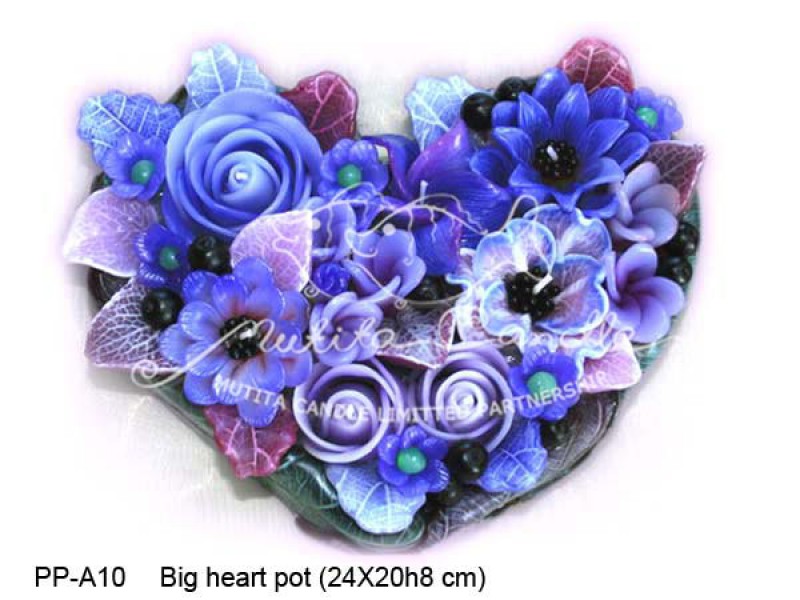 เทียนหอม เดชอุดม |  PINK PURPLE COLOUR A | PP-A10