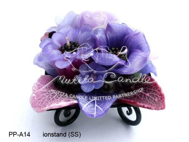 เทียนหอม เดชอุดม |  PINK PURPLE COLOUR A | PP-A14