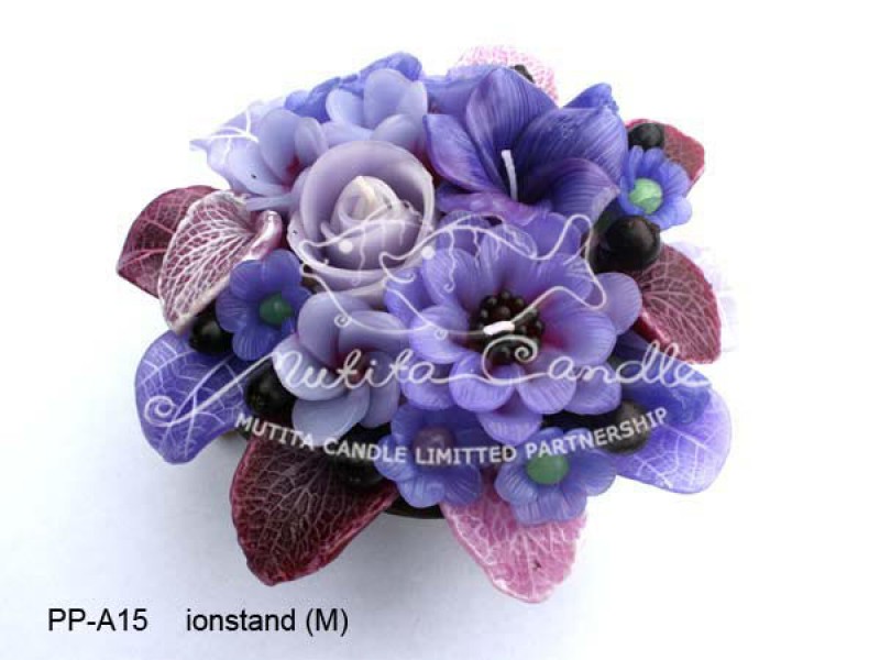 เทียนหอม เดชอุดม |  PINK PURPLE COLOUR A | PP-A15