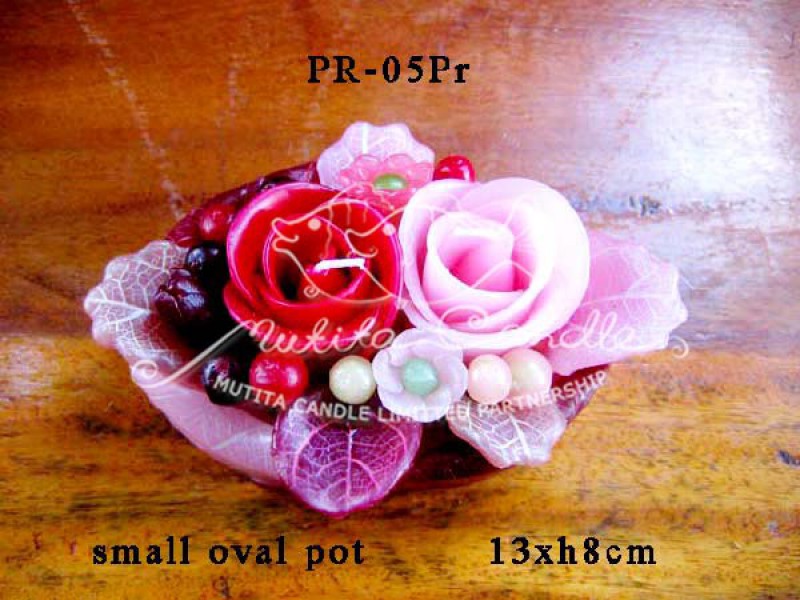 เทียนหอม เดชอุดม | PINK ROSE SET2 | LP-05Pr