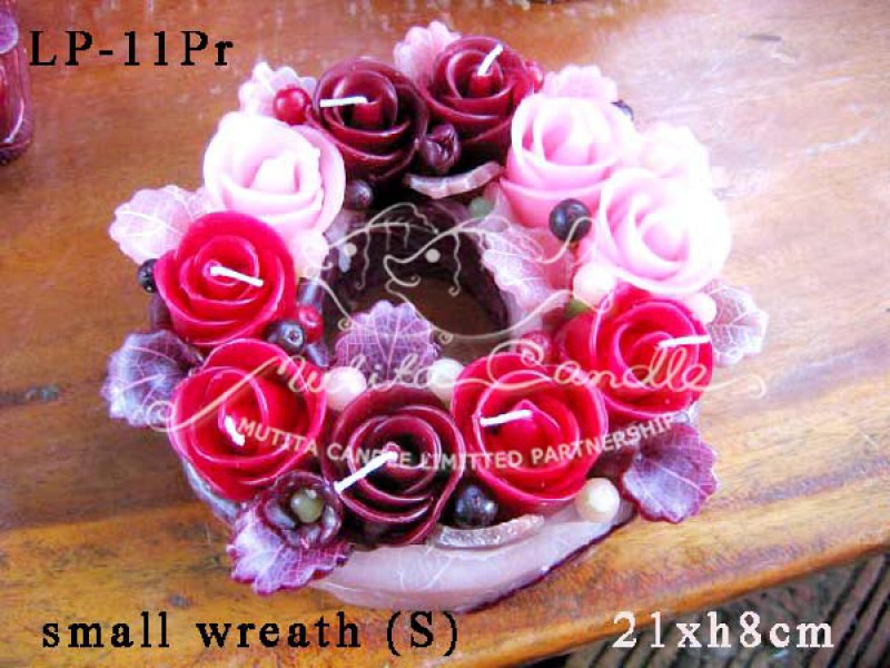 เทียนหอม เดชอุดม | PINK ROSE SET2 | LP-11Pr