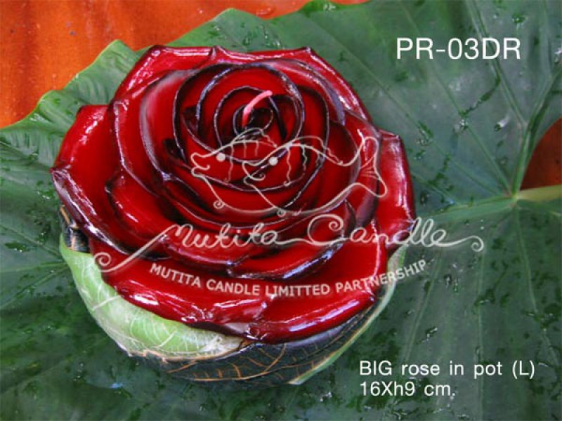 เทียนหอม เดชอุดม |  BIG ROSE SET | PR-03DR