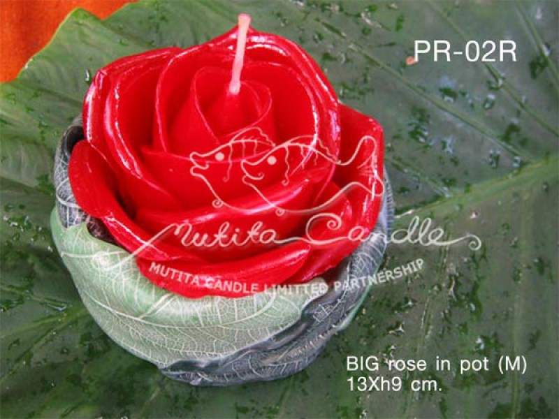 เทียนหอม เดชอุดม |  BIG ROSE SET | PR-02R