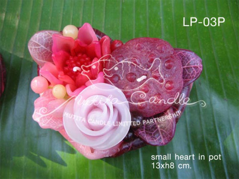 เทียนหอม เดชอุดม |  PINK COLOUR SET | LP-03P