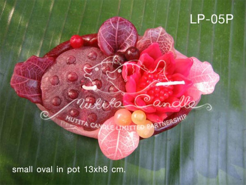 เทียนหอม เดชอุดม |  PINK COLOUR SET | LP-05P